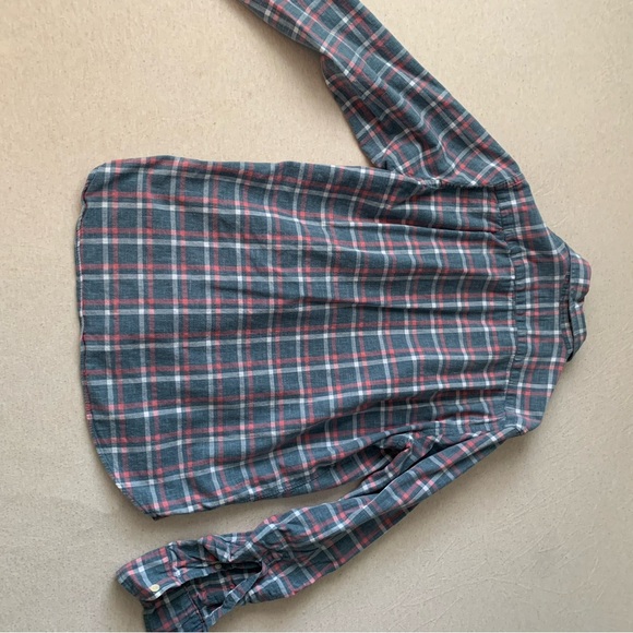 J. Crew Plaid Chambray shirt - Picture 3 of 3